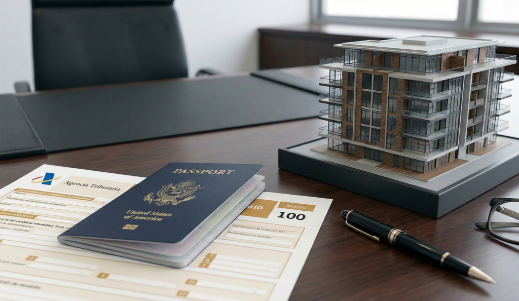 No residentes con viviendas en España.