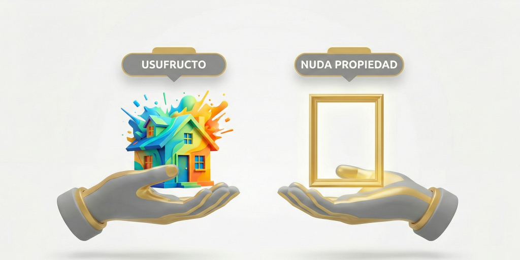 Usufructo vs Nuda propiedad.